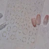 1pcs Jelly Nail Stickers Shiny French Ice Crystal Stars Love Self Adhesive Stickers For Nails DIY Valentine's Day Decorat Decals 2