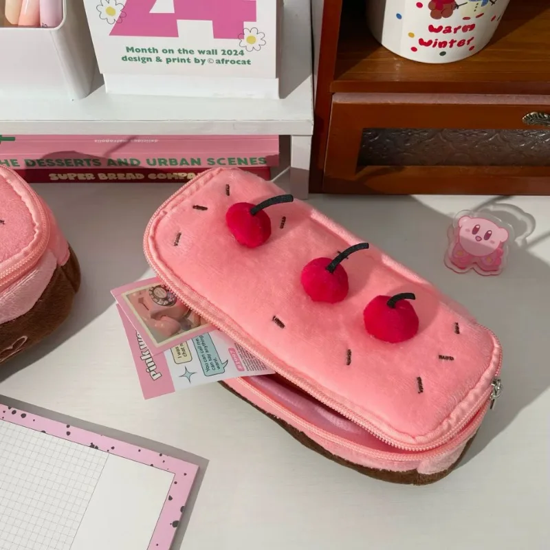 Sweet Cherry Pencil Case for Kids Girl