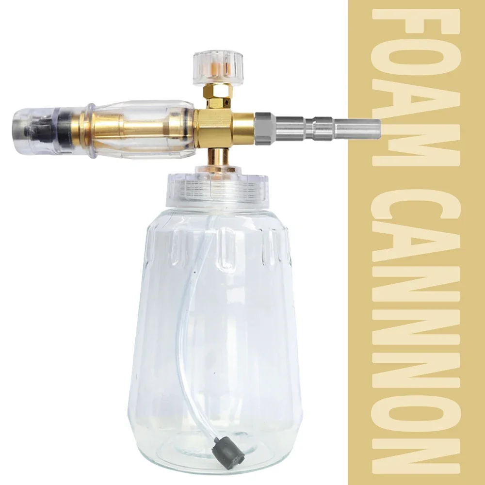 닐피스크 고압세척기용 투명 스노우 폼 캐논, 셀프 서비스 세차용 고압 폼 분사기