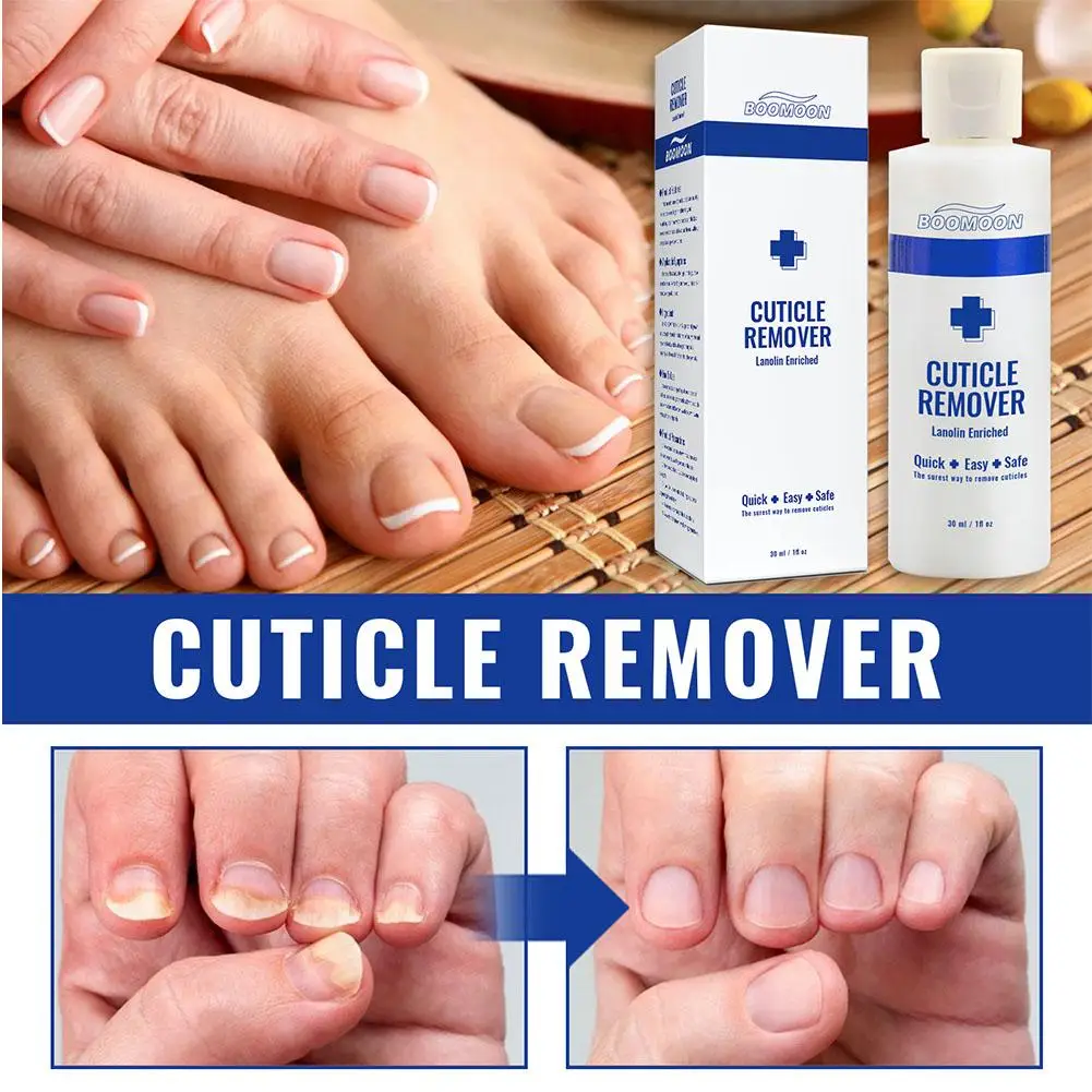 Nail Cuticle Remover Liquid Gel Hydrating Moisturizing Strengthening For Dry Cuticles Nail Care