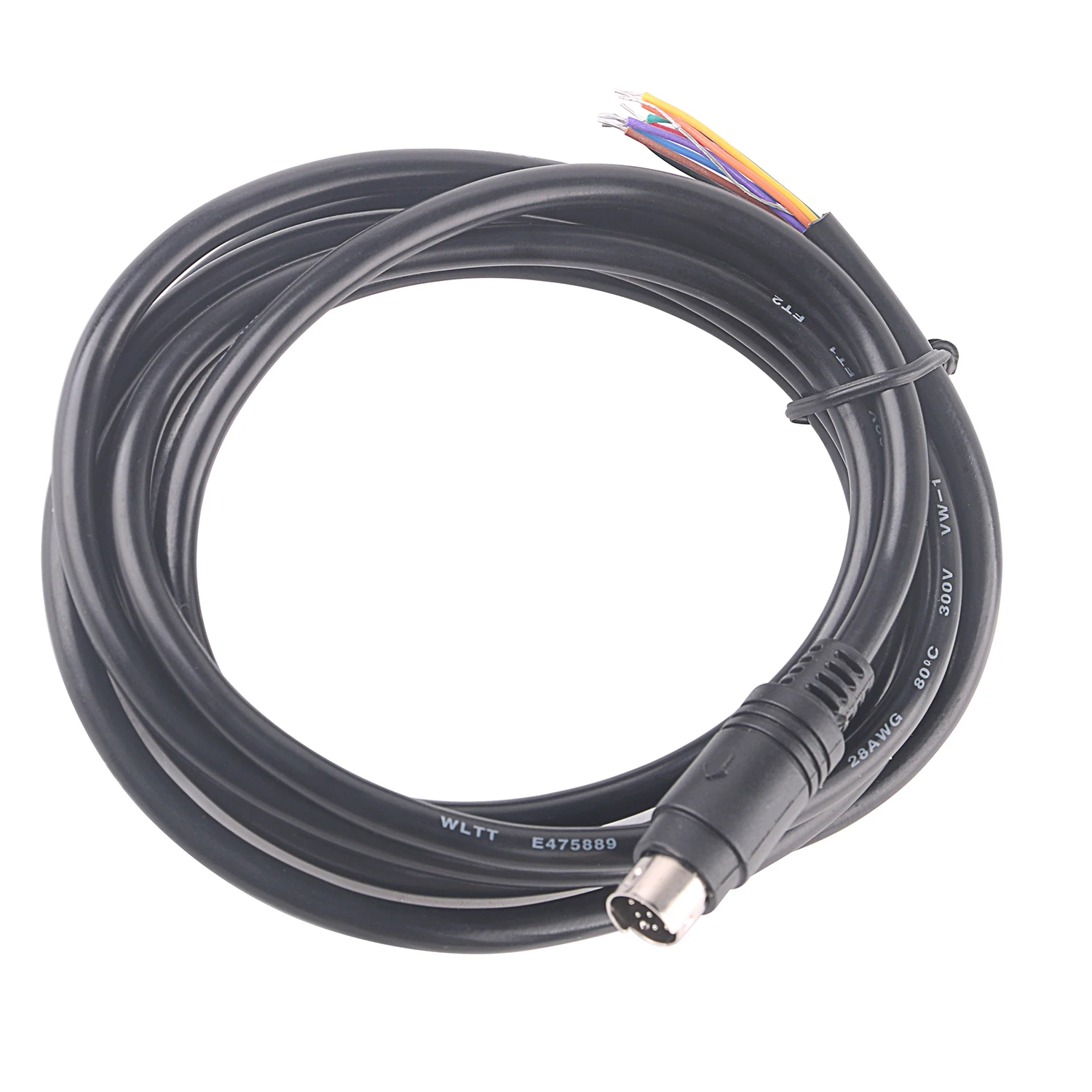 Câble DIN 8 Broches Mâle Vers DIN 8 Broches Mâle, Double Blindage, Câble Adaptateur Sonore DIN 8 Broches, Connexion étroite, Noyau En Cuivre Pur, Antidéflagrant, 16,4 Pieds Pour