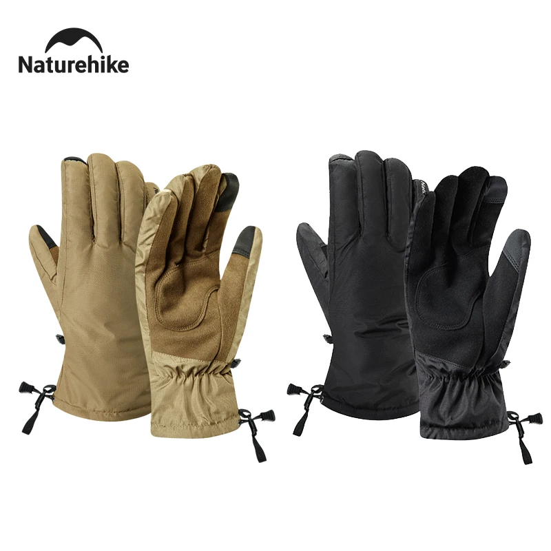 Naturehike Climbing Gloves Bicycle Winter Gloves Hiking Waterproof Touchscreen Mountaineering Cycling Gloves for Men Women