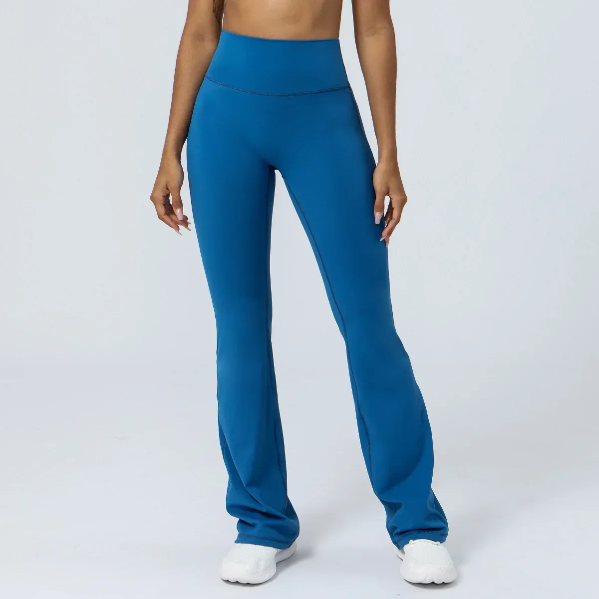 Yoga Pants Women Seamless Sports Fitness Casual Hip-lifting High-waist Flared Pants Suit Running Dance Workout Gym Leggings