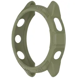Premium TPU Silicone Protective Case Bumper Shell - 265 (Military Green)