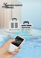 Climatiseur mobile split télécommandé, portable pour voiture, petite machine de climatisation, appareil de climatisation pour tente 3000 BTU 6