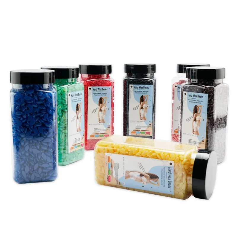 200G1000g Hot Film Painless Waxing Beads Depilatory Wax Beans Hard Wax Beans Heating Machine Bikini Face Body Hair Removal