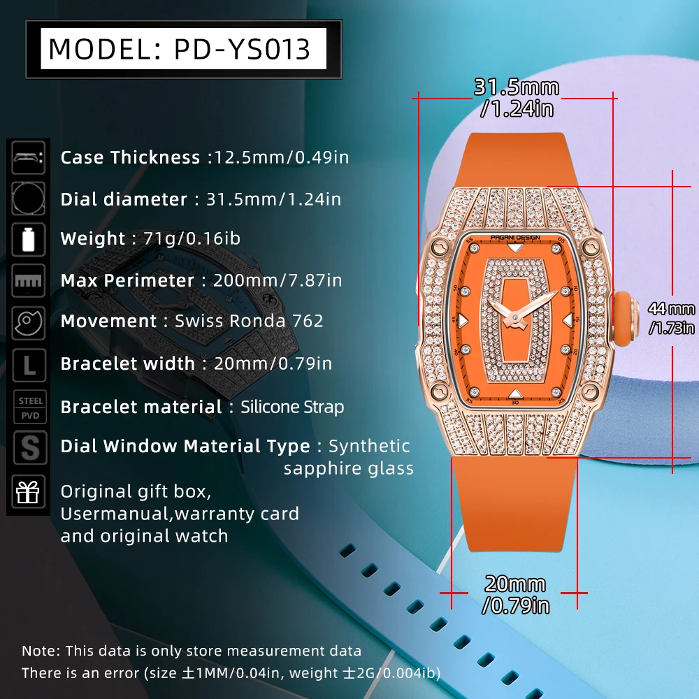 2023 New PAGANI DESIGN Watch For Women Exquisite Top Luxury Quartz Women's Watches Sapphire Mirror Waterproof Relogios Feminino