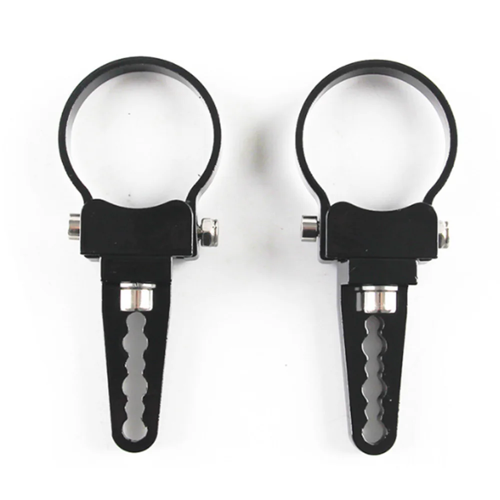 2pcs 1 -3 불 바 튜브 마운트 클램프 Led Hid 라이트 바 ATV UTV 트럭 오프로드 용 범용 장착 브래킷 홀더 키트