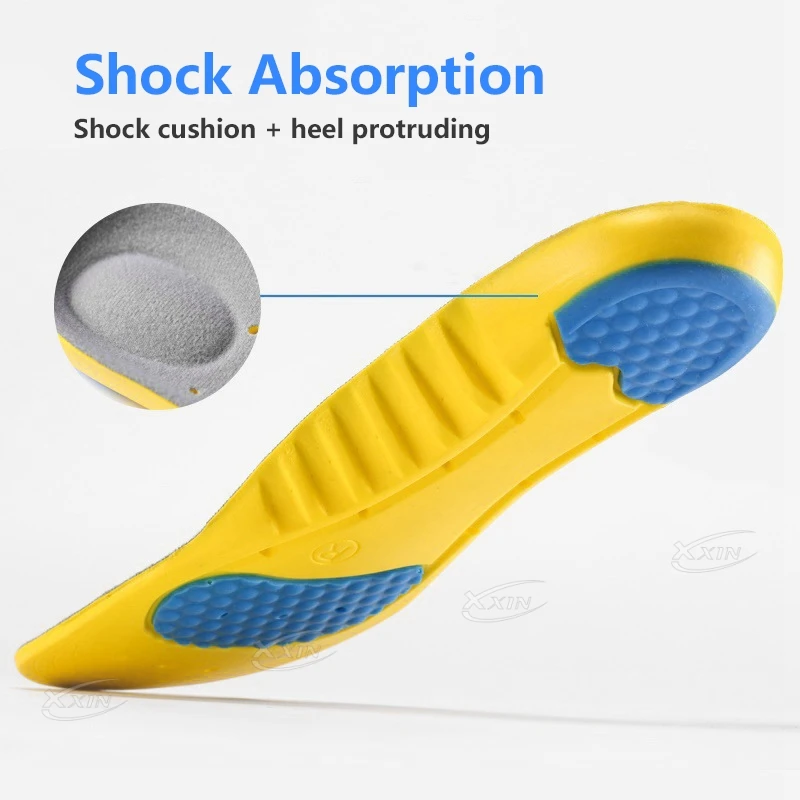 【Xxin】 Branț sport cu gel de silicon Suport pentru arc Pantofi Branț Absorbție șoc Dimensiune 34-45_voghion.com