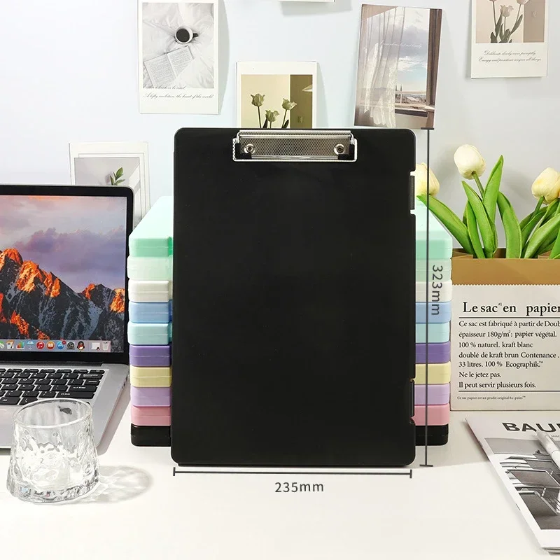 Large-Capacity A4 Clipboards File Folder Box Sturdy Plate Clip Design Multi-functional Efficient Paper Storage Students storage box file folder