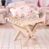 1:12 Scale Dollhouse Miniatures Furniture Teatable Wood Stool Flower Rack Dolls Accessories Photography Props Scenery Model Toy 5