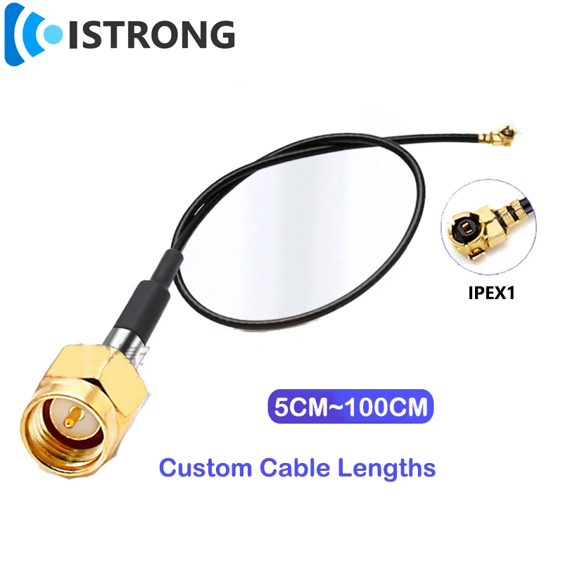 WifiAntennaCoaxialCableRG113PigtailExtensionUFLIPXIPEX1to