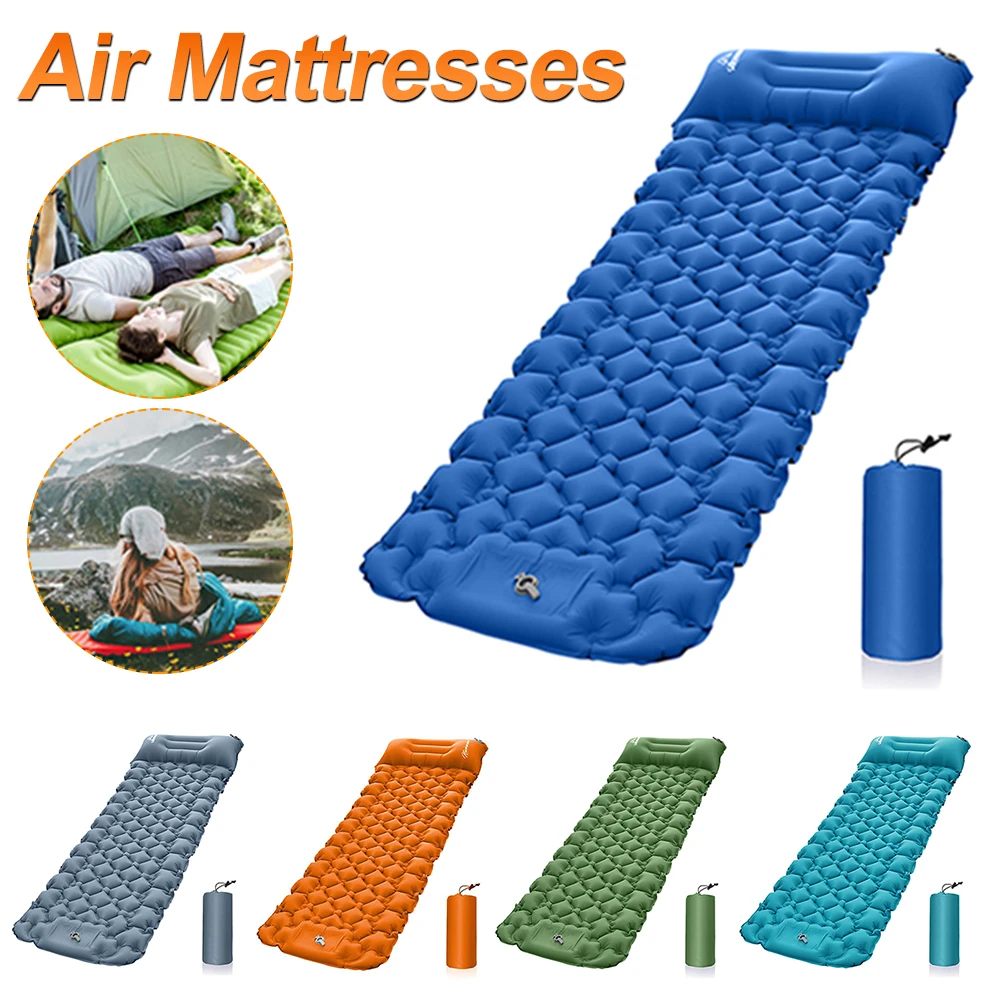 Inflatable Sleeping Mattresses Ultralight Camp Sleeping Pad Gears