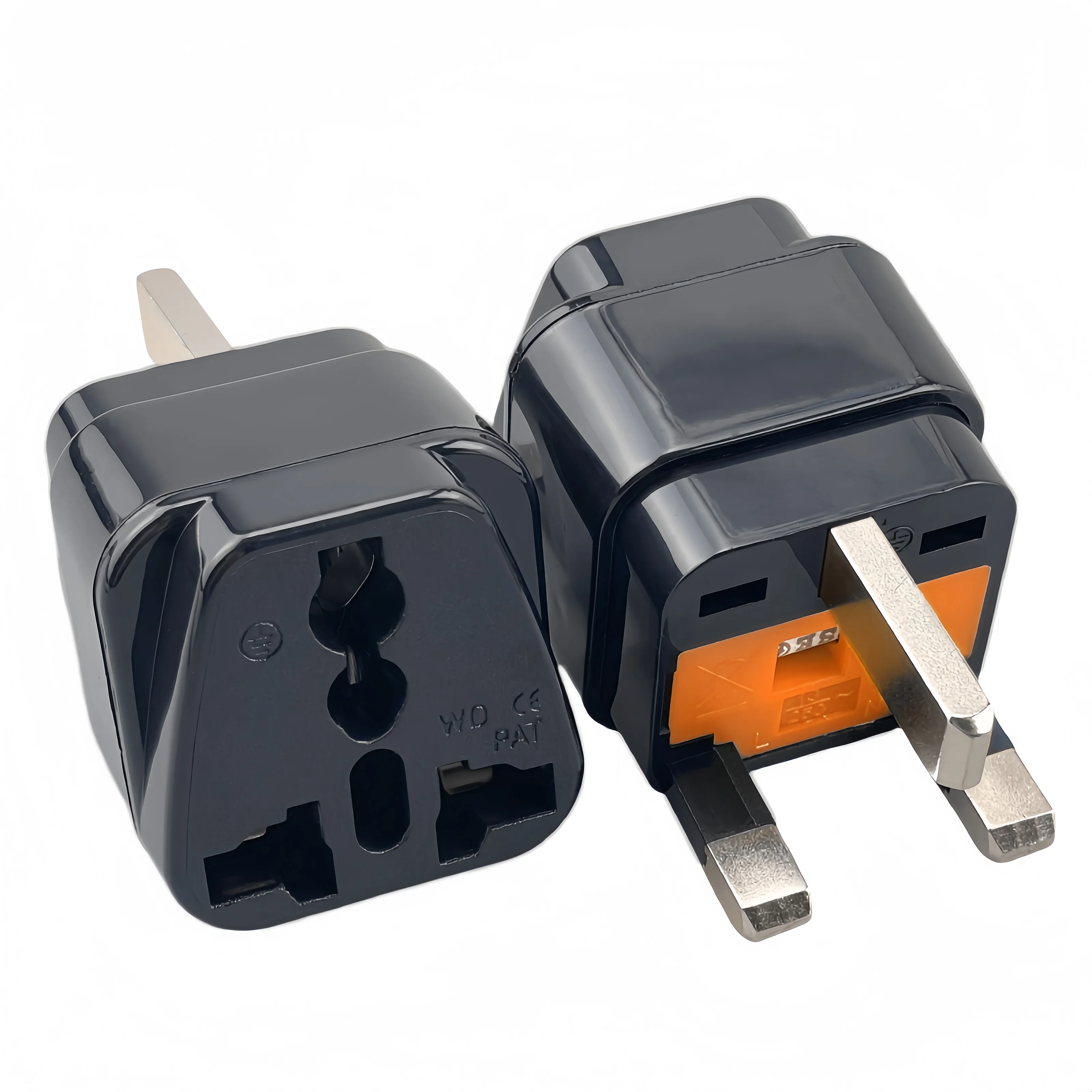 Universal Plug Adapter for UK-Type Outlets - Ideal for Travel