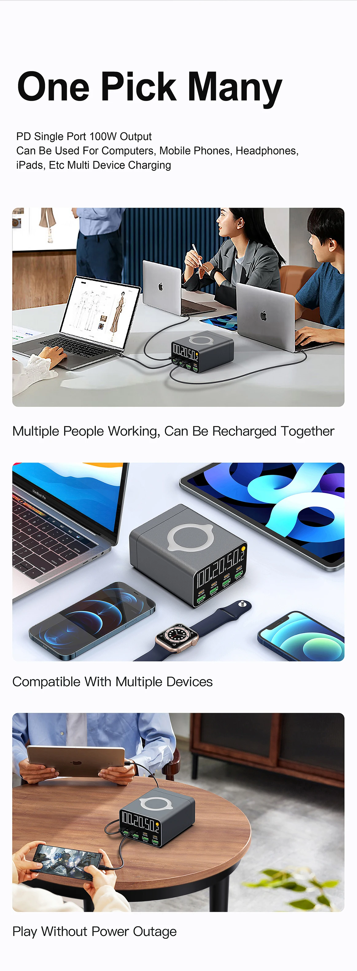 Multiport Charger Station