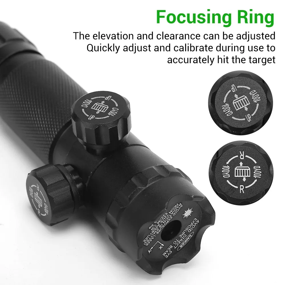 Laser Pointer Laser Sight Red Dot Laser Sight Tactical Green Red Dot Laser Sight Scope with Pressure Switch Laser Pointer Pen Red for Rifle Gun Scope Shooting Accessory