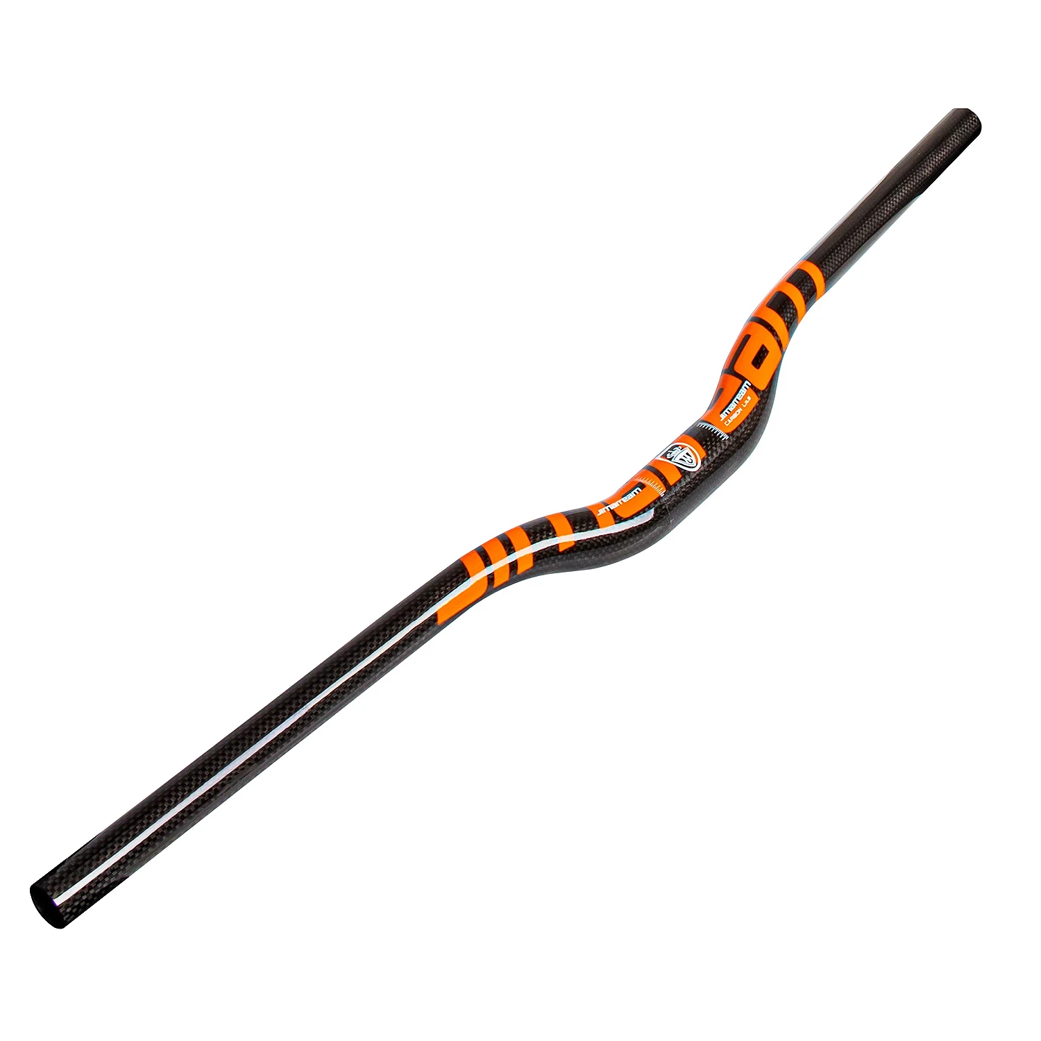 

Jimaiteam 3K Gloss Carbon Fiber MTB Handlebar Riser Handlebar For Mountain Bicycle 31.8 x 720mm