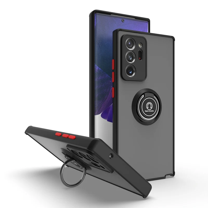 KEYSION Schutzhülle für Samsung Note 20 Ultra 5G Note 10 Plus 9 8, transparent, mit Standfunktion, für Galaxy Note 10 L_voghion.com