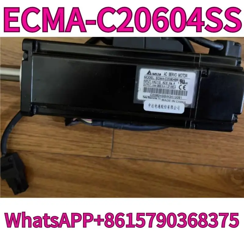

Used servo motor ECMA-C20604SS