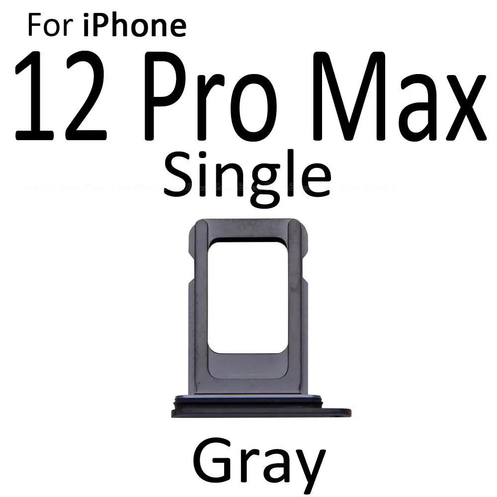 Iphone 12 pro 12 promax用simカードトレイsimホルダースロット交換