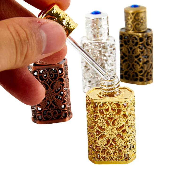 

3 мл мини антикварный парфюмерный многоразовый флакон эфирные масла в арабском стиле распылитель парфюмерный флакон с распылителем свадебное украшение подарок