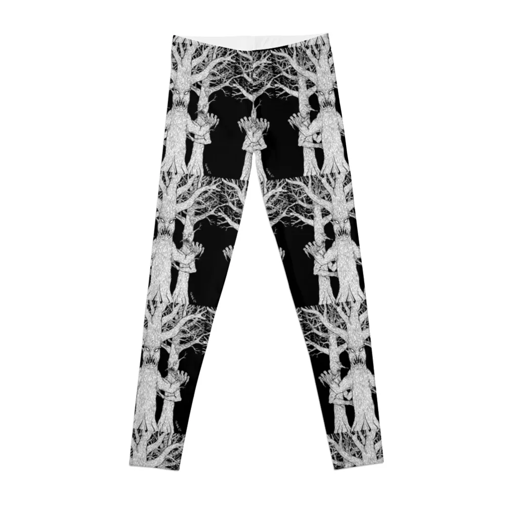 

Denizens of the Diabolic Wood Leggings for girls gym clothing sportswear gym Womens Leggings