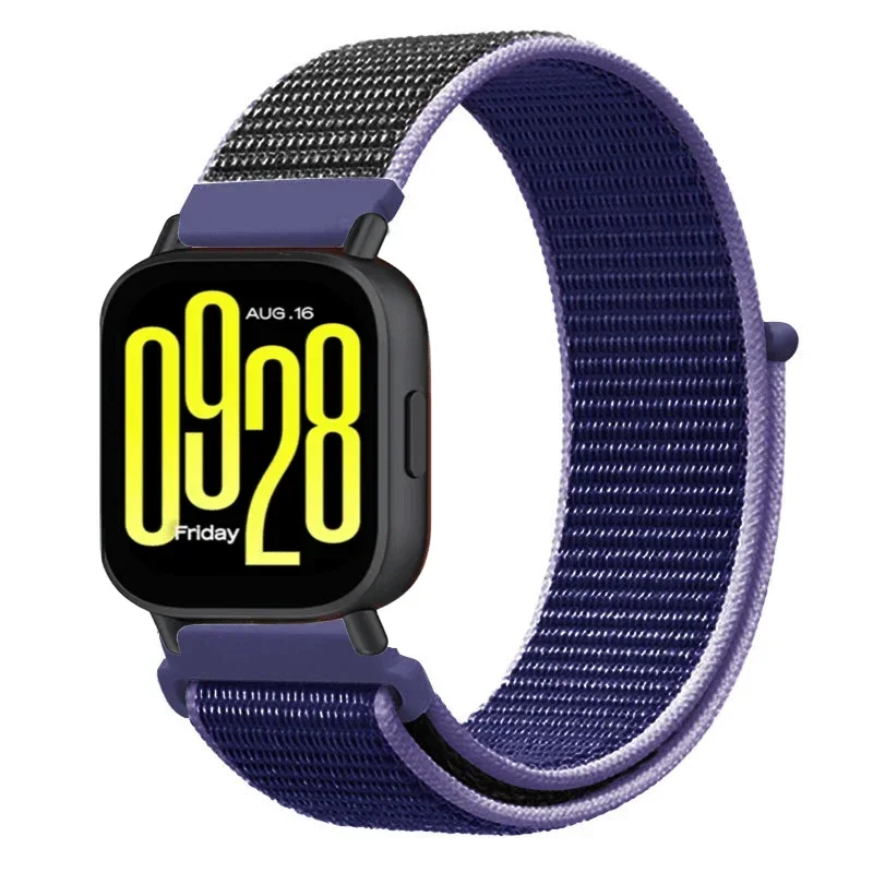 Breathable Nylon Sport Wristband - 22mm Loop Strap, Comfortable Fit