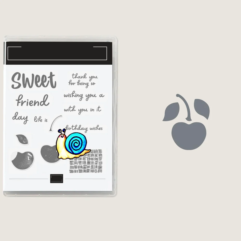 July to December 2022 Stampin Pattern Clear Stamps and Metal Cutting Dies Set For DIY Craft Making Card Scrapbooking Stamps Up