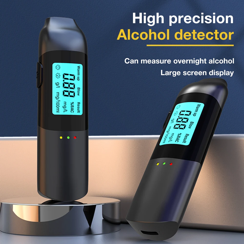 Non-Contact Alcohol Breath Tester LED Digital Display Alcoholmeter