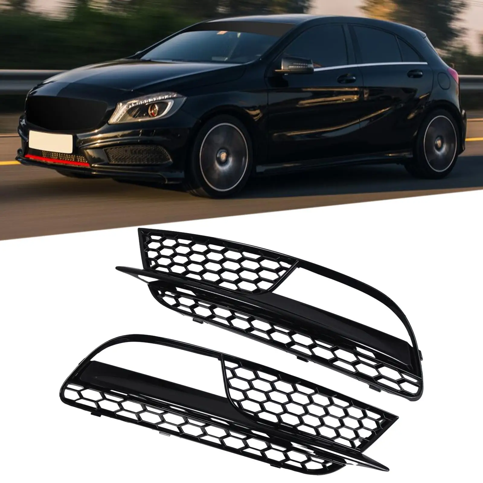 

Front Fog Light Grille 8T0807681H 8T0807682H for A5 12-15 Replace