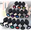 Butt Plug Safe Silicone Butt Plug With Crystal Jewelry Anal Plug Vaginal Plug Sex Toys For Woman Men Anal Dilator Toys for Gay 1