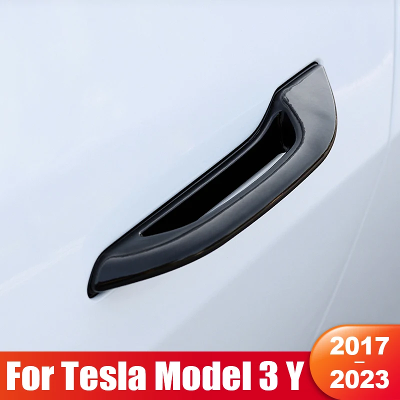 For Tesla Model 3 Model Y 2017- 2021 2022 2023 Car Antifreeze Door Handle  Wrap Handle Cover ABS Plastic Stickers Accessories - AliExpress