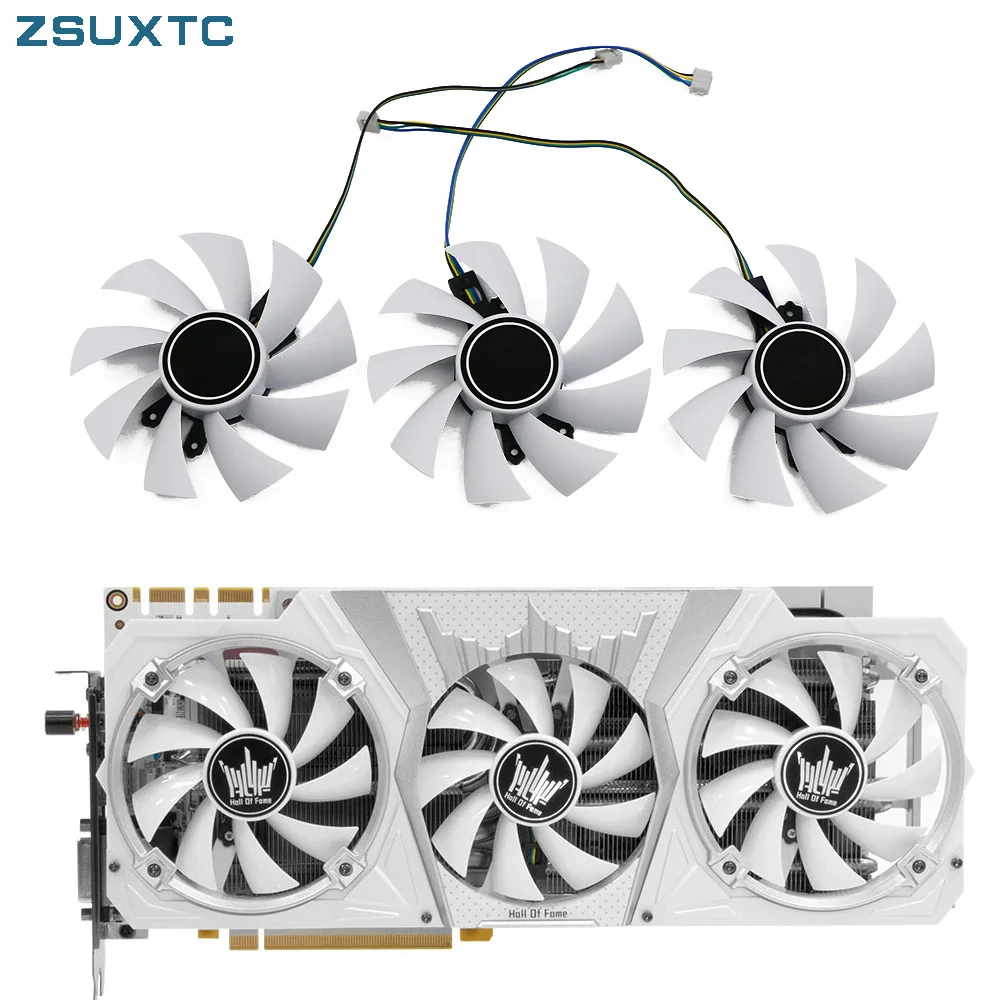 Sostituzione Fai Da Te Ga92S2H 87Mm Per Galax Gtx 1060 1070 1070 Ti 1080 1080Ti Gtx1060 Gtx1070 Ventola Di Raffreddamento Della Scheda Grafica
