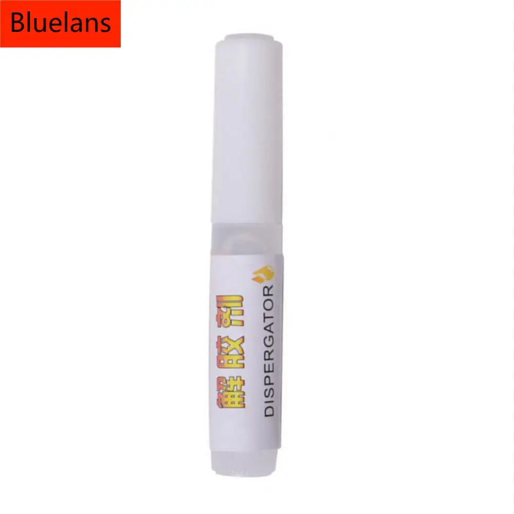 

8Pcs 2g Fake Nails Removers Tube Shape Pointed Head Remove Nails White Color Painless Fast Artificial Nails Removers