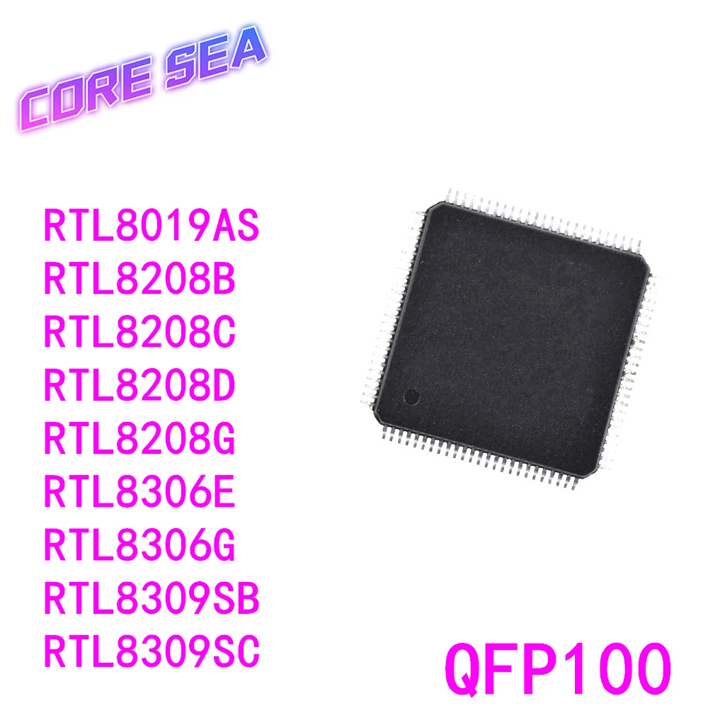 

10 шт RTL8019AS-LF 8208C 8306 8309B C D E G CG GR SC SB QFP100 128