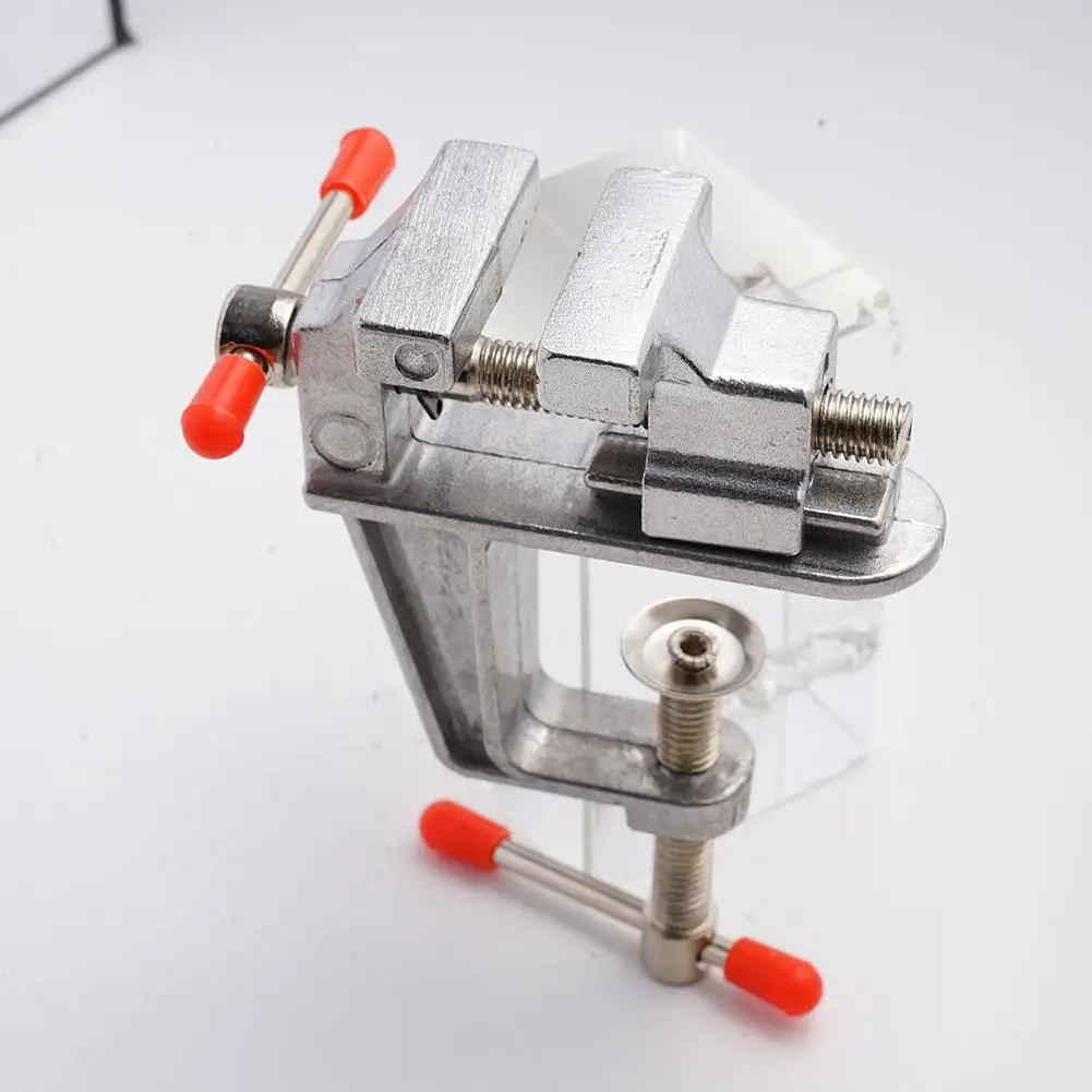 Mini Bench Vise Muliti-Funcational Aluminum Miniature On Pliers Jewelers Small Clamp Tool Hobby Flat Vice Table S8I3