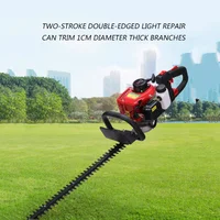 68CC Two-Stroke Gasoline Double-Blade Light Hedge Trimmer Tea Tree Trimmer Backpack Garden Thick Branch Trimmer Electric Tool 2