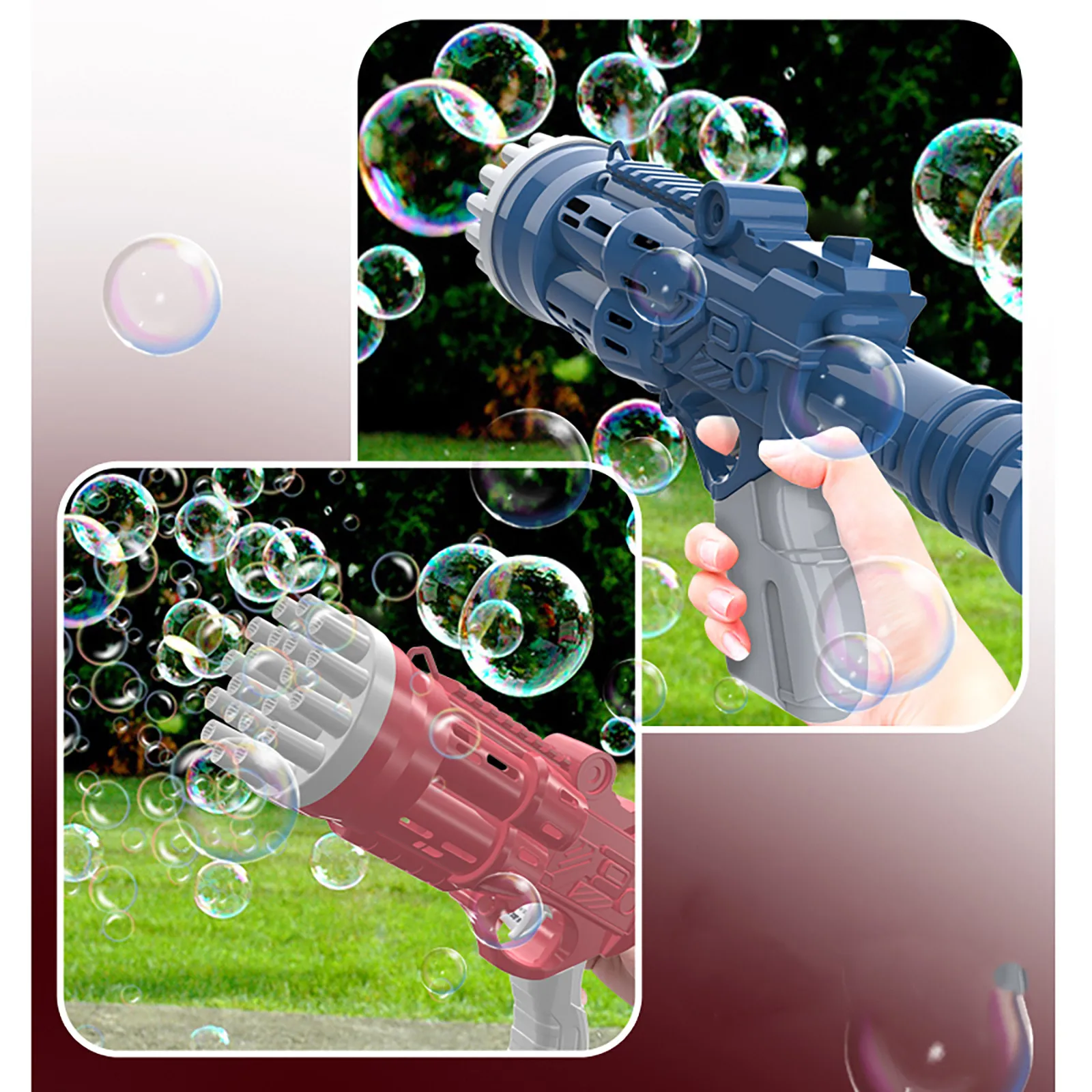 Bubbly's 24 Hole Bazooka Bubble Blower