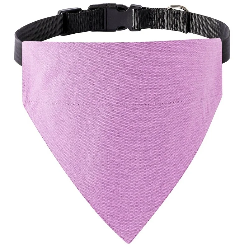 Title 26, Solid Dog Saliva Towel Fashion Dog Bandanas Adj...