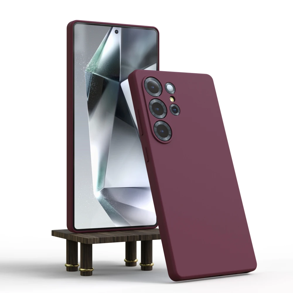 Soft Liquid Silicone Ultra-Thin Shockproof Phone Back Cover
