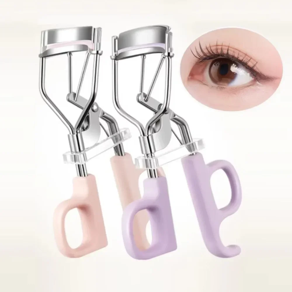 Portable Eyelash Curler Lightweight Durable Eyelash Lifted Clip Easy to Use Wide Angle Eyelashes Tweezers Makeup Tools