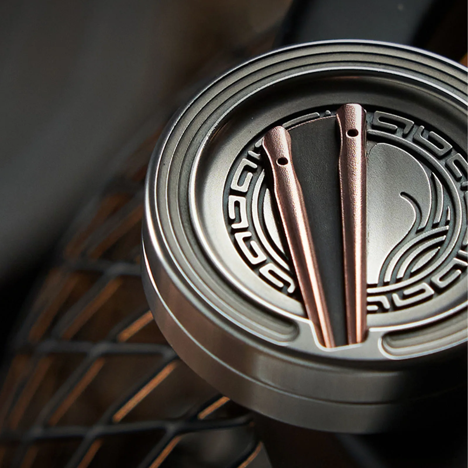 ACEdc Co-branded MUYI HEQIBI Haptic Coin Chinese Style Milk Cap PPB EDC Adult Magnetic Antistress toy Artifacts Fingertip