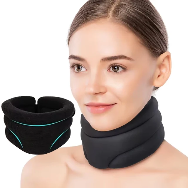 Sleeping Soft Foam Cervicorrect Neck Brace Pressure Relief Cervical Pain Vertebra Protection Neck Spine Brace Travel Nap Health 1
