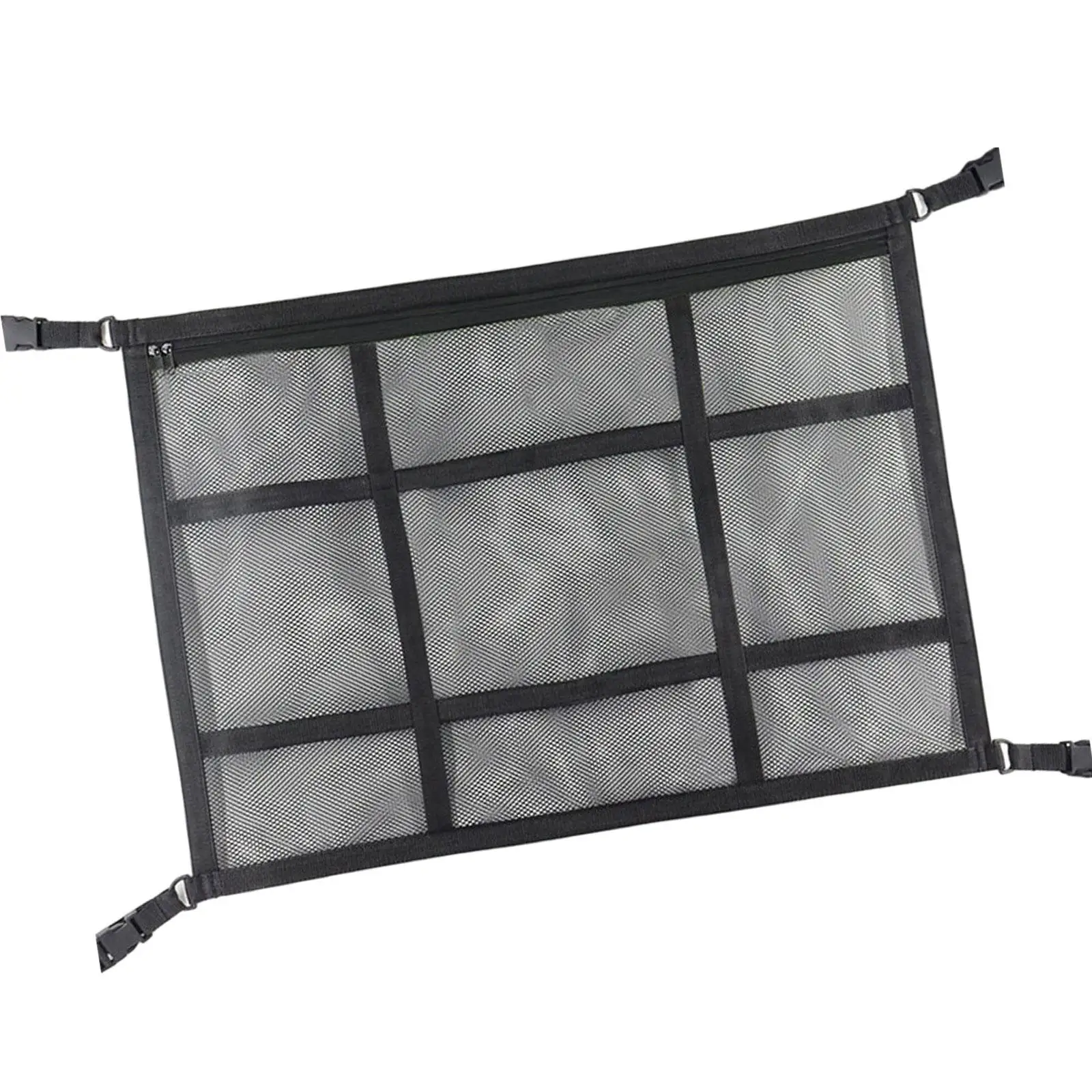 Car Ceiling Cargo Net Pocket Car Roof Storage Organizer for SUV Travel