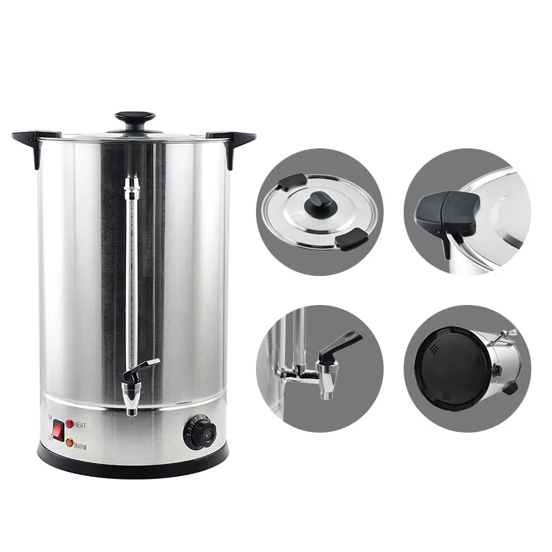 25L Electric Soy Wax Beeswax Making Pot Barrel Double Layer Wax Heater Operate Easy Melters Machine for DIY Candle Making