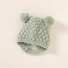 Newborn Baby Romper Shoes Gloves Set Knit Girl Boy Jumpsuit Boot Mitten Solid Toddler Infant Long Sleeve Clothing 4PC Fall 0-18M 3
