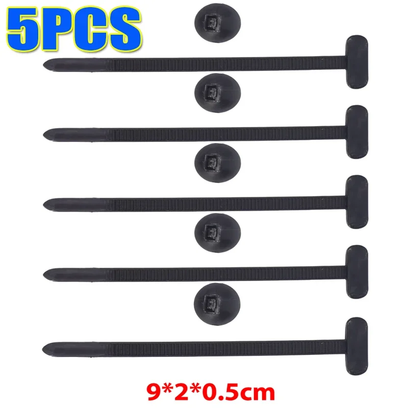 5pcs black