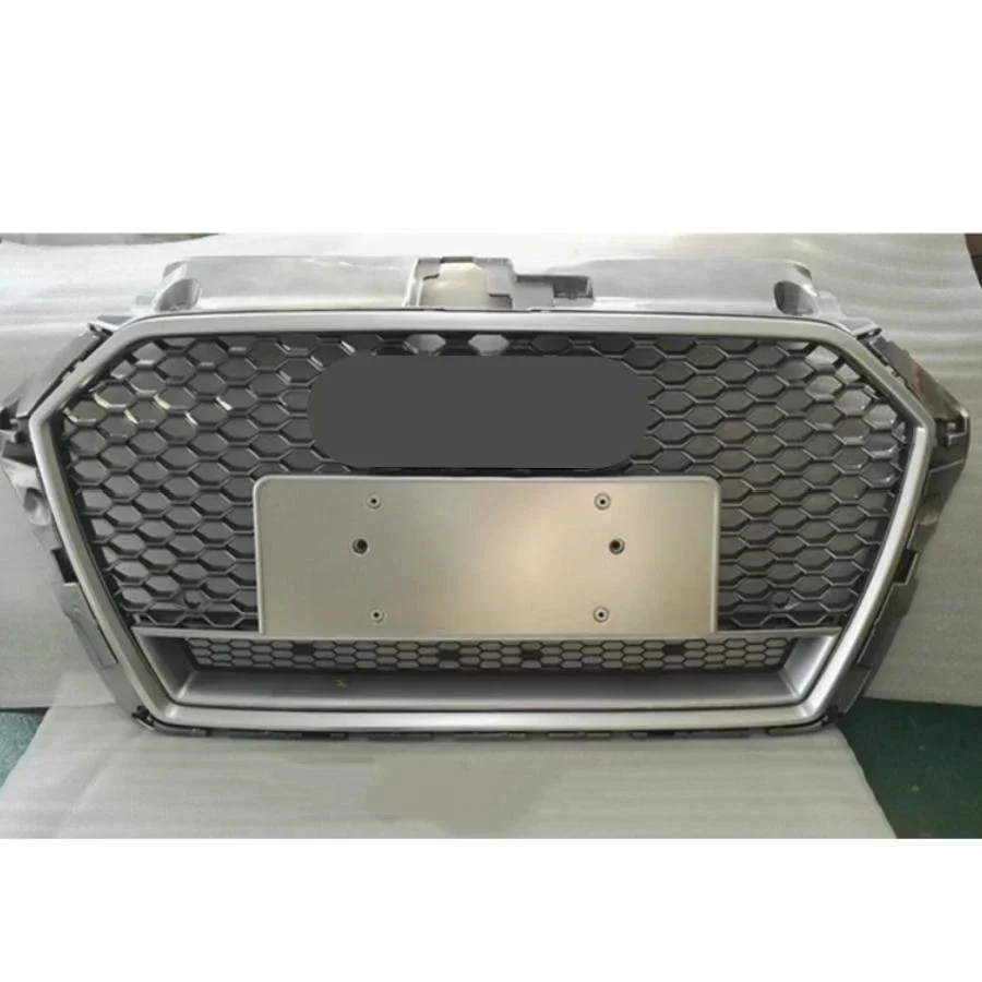 

For RS3 Style Front Sport Hex Mesh Honeycomb Hood Grill for Audi A3/S3 8V 2017-2020 car accessories
