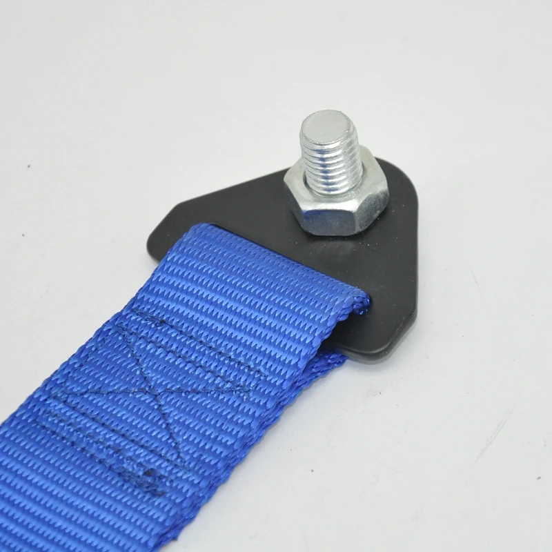 1X Car Tow Towing Strap Belt JDM style Racing Drift Rally Hook Universal