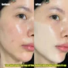 BB Cream Air Cushion Foundation Full Coverage Waterproof Long-lasting Concealer 3 Colors Cushion Compact Face Makeup Base 2